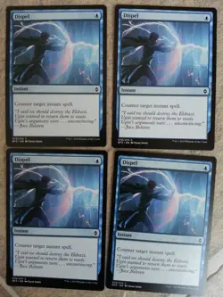 Dispel playset (4 cards) NM Battle for Zendikar MtG - Image 1