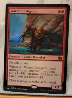 Mtg WARREN INSTIGATOR FOIL NM DDT 032/063 -Argo- - Image 1