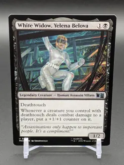 WHITE WIDOW, YELENA BELOVA 676 - Commander: Marvel Super Heroes UC NM - - Image 1