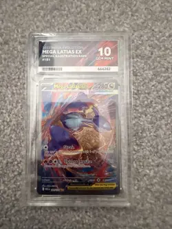 Pokemon TCG Mega Latias EX 181/132 Mega Evolution SIR Ace 10 GEM MINT - Image 1