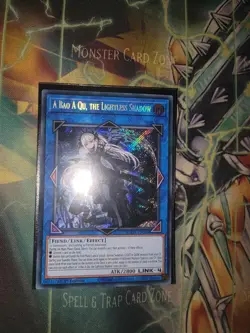 YUGIOH A Bao a Qu, the Lightless Shadow 1st Edition secret rare SUDA-EN049 - Image 1