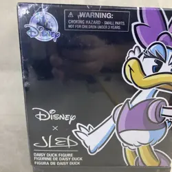 DISNEY X JLED Daisy Duck FIGURE New Sealed In Box. Clean. Smoke free. - Image 4