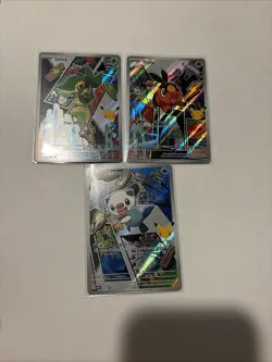 Pokemon TCG: First Partner Illustration Collection Series 2 Gen 5 full set. NM - Image 1