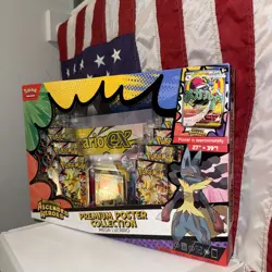 Pokemon TCG: Ascended Heroes Premium Poster Collection Mega Lucario Sealed Box - Image 5