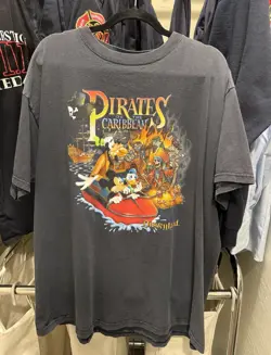 Vintage 90’s Disneyland Pirates of the Caribbean T-shirt XL - Image 1