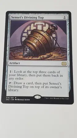 1x Sensei's Divining Top Double Masters 2022 Regular - Image 1