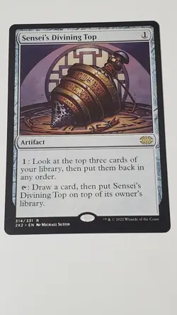 1x Sensei's Divining Top Double Masters 2022 Regular - Image 3