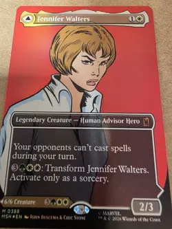 Jennifer Walters - Foil (Borderless) (0388) Marvel Super Heroes - Mtg - Image 1