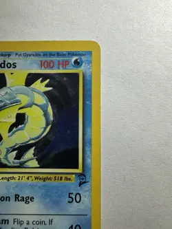 The Pokemon Company Pokemon TCG Gyarados 7/130 Base Set 2 Holo HP/DMG - Image 2