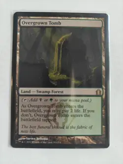 Overgrown Tomb Return to Ravnica Regular MTG NM - Image 1
