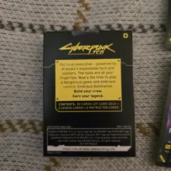 Cyberpunk TCG ANIME EXPO 2026 Rebecca Having A Moment FOIL PRM01 With Demo Deck - Image 5
