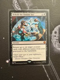 Behold the Sinister Six! Marvel's Spider-Man Mythic Rare - Image 1
