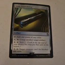 Sonic Screwdriver (0185) - Foil - Doctor Who (MTG) - Image 1