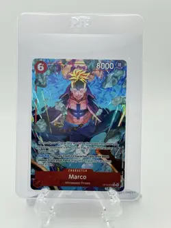 Bandai One Piece TCG Marco OP16-014 Alt Art - Image 1