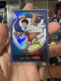 Bandai One Piece x LA Dodgers Monkey D. Luffy Don! SEALED - Image 3