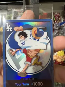 Bandai One Piece x LA Dodgers Monkey D. Luffy Don! SEALED - Image 5