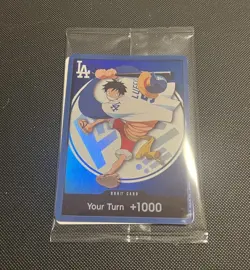 Bandai Namco One Piece Don!! "Your Turn +1000" Monkey D. Luffy Foil - Image 1