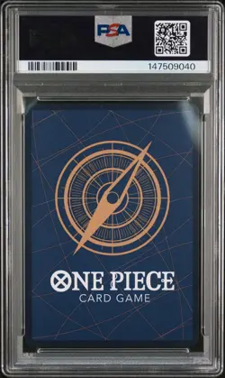 2023 ONE PIECE OP04-KINGDOMS OF INTRIGUE SPECIAL ALTERNATE ART SAKAZUKI PSA 10 - Image 2
