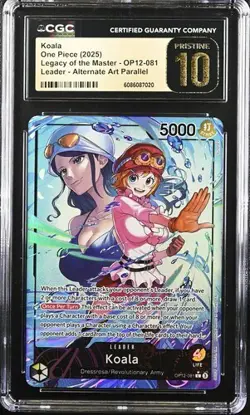 2025 One Piece Koala Legacy Of The Master Alt Art Leader OP12081 CGC 10 Pristine - Image 1