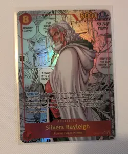 Silvers Rayleigh (Parallel) (Manga) OP08-118 Two Legends One Piece LP - Image 1
