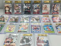 One Piece Graded Card Bundle X21 Slabs - Image 1