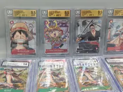 One Piece Graded Card Bundle X21 Slabs - Image 2