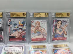 One Piece Graded Card Bundle X21 Slabs - Image 3