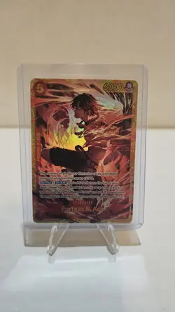 ONE PIECE TCG Portgas D. Ace OP16-118 SEC The Time of Battle ENGLISH SEC NM - Image 1