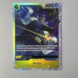 One Piece OP16 - Time of Battle - Shiryu 108 Super Rare - (1 Card) - Image 2