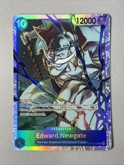 One Piece OP13-Carrying On His Will - Edward Newgate 042 SR - (1 Card) - Image 1