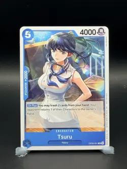 One Piece TCG Tsuru Card OP06-051 Promo Alt Art - Image 1