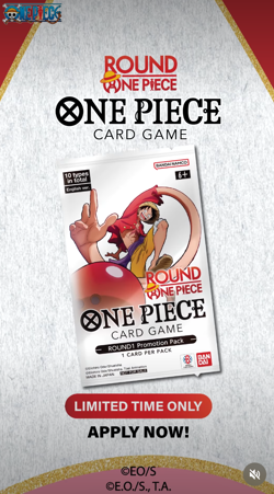 Bandai One Piece Card Game Round 1 Promo Pack PRE-SALE (1 pack) Ship 7/24 - Image 2