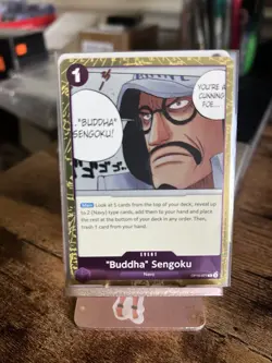Buddha Sengoku OP16-077 R The Time of Battle Foil English One Piece - Image 1