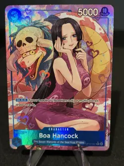 Boa Hancock Alt Art OP13-051 R* One Piece Carrying On His Will English NM - Image 1
