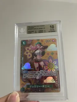 One Piece Jewelry Bonney ST02-007 Two Legends SP Japanese BGS Pristine 10 - Image 1