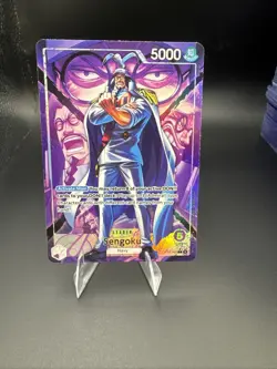 Bandai One Piece Card Game Sengoku Leader OP16-060 Alt Art Holo EN 5000 - Image 1