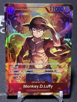 MONKEY D LUFFY - One Piece ST10-006 - PROMO Super Rare - Treasure Booster - Image 1