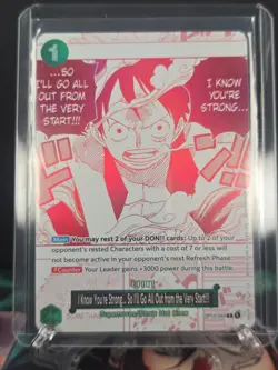 Promo Event Rare OP13-040 3rd Anniversary Treasure Campaign One Piece English - Image 1