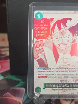 Promo Event Rare OP13-040 3rd Anniversary Treasure Campaign One Piece English - Image 3