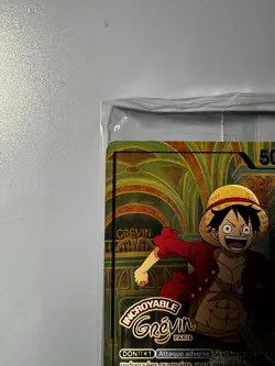 Monkey D Luffy Op13-001 X Musee Grevin One Piece Card French Exclusive Promo - Image 4