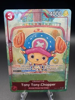 One Piece TCG Tony Tony Chopper (SR) EB01-006 Alt Art Memorial Collection Sowsow - Image 1