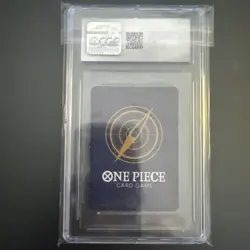 NAMI - OP01-016 - Saikyo Jump Mini Promo Japanese Perforated One Piece CGC 10 - Image 2
