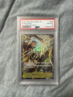PSA 10 Borsalino One Piece EB04-058 SR - Egghead Crisis Japanese Alternate Art - Image 1
