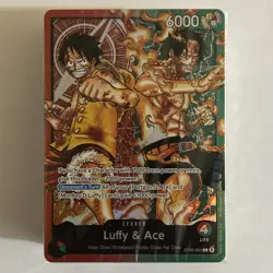 One Piece English TCG ST-30 Starter Deck Luffy & Ace DECK BRICK ONLY - SEALED! - Image 1