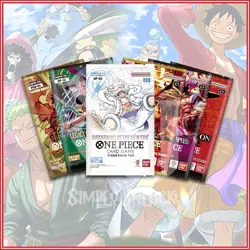 ONE PIECE ENGLISH TCG: 6x Random Packs Booster Bundle (OP01-OP13) - Image 1