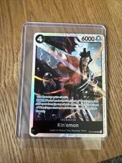 Kin'emon OP16-082 SR | The Time of Battle | One Piece TCG | EN - Image 1