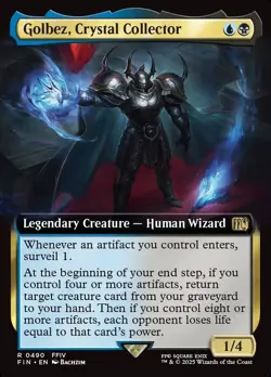Golbez, Crystal Collector Regular - Final Fantasy MTG-NM - Image 1