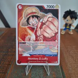 Monkey D Luffy Pre-Errata P-001 Promotion Pack 2022 One Piece Promo - Image 1
