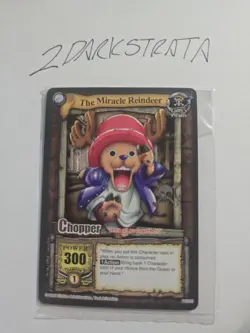 2005 One Piece Bandai CCG Chopper Silver Promo - SEALED - Image 1