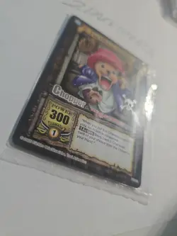 2005 One Piece Bandai CCG Chopper Silver Promo - SEALED - Image 2